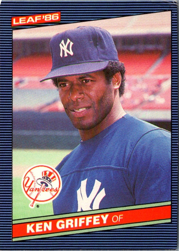 1986 Leaf Ken Griffey #48