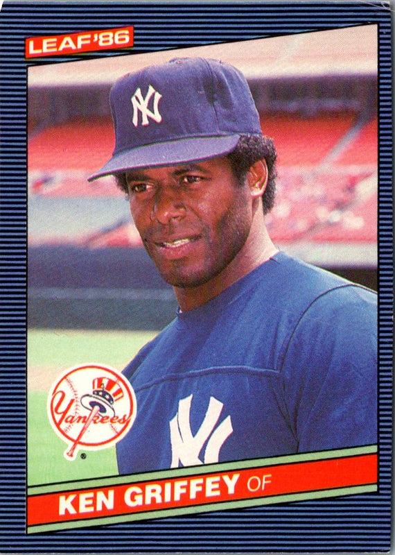 1986 Leaf Ken Griffey #48