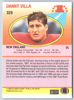 1990 Fleer Danny Villa #329