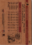 2001 Fleer Tradition Stephen Davis