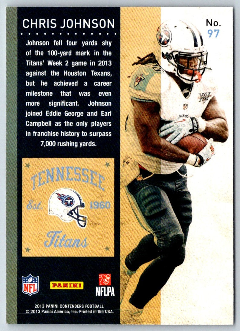 2013 Panini Absolute Chris Johnson