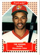 1991 ProCards Tomorrow's Heroes Tom Goodwin
