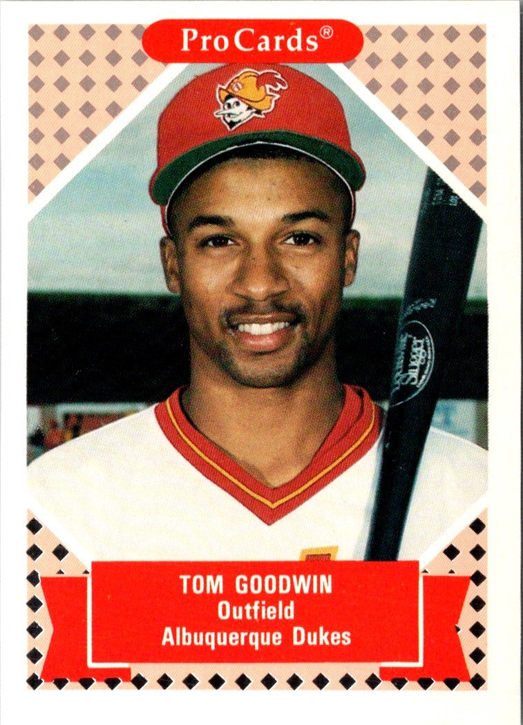 1991 ProCards Tomorrow's Heroes Tom Goodwin