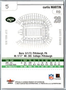 2003 Fleer Authentix Curtis Martin