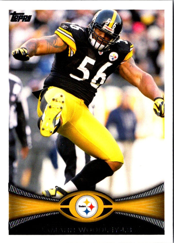 2012 Topps LaMarr Woodley #162