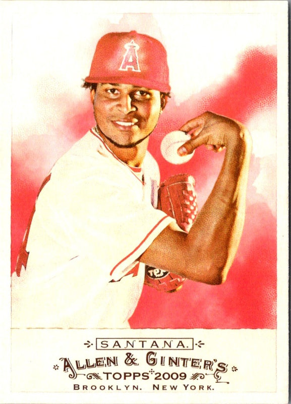 2009 Topps Allen Ginter Ervin Santana #28