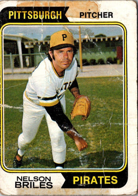 1974 Topps Nelson Briles #123
