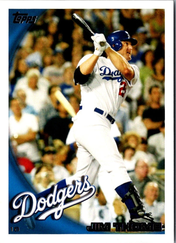 2010 Topps Jim Thome #323