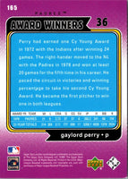 2001 Upper Deck Decade 1970's Gaylord Perry #165 EX