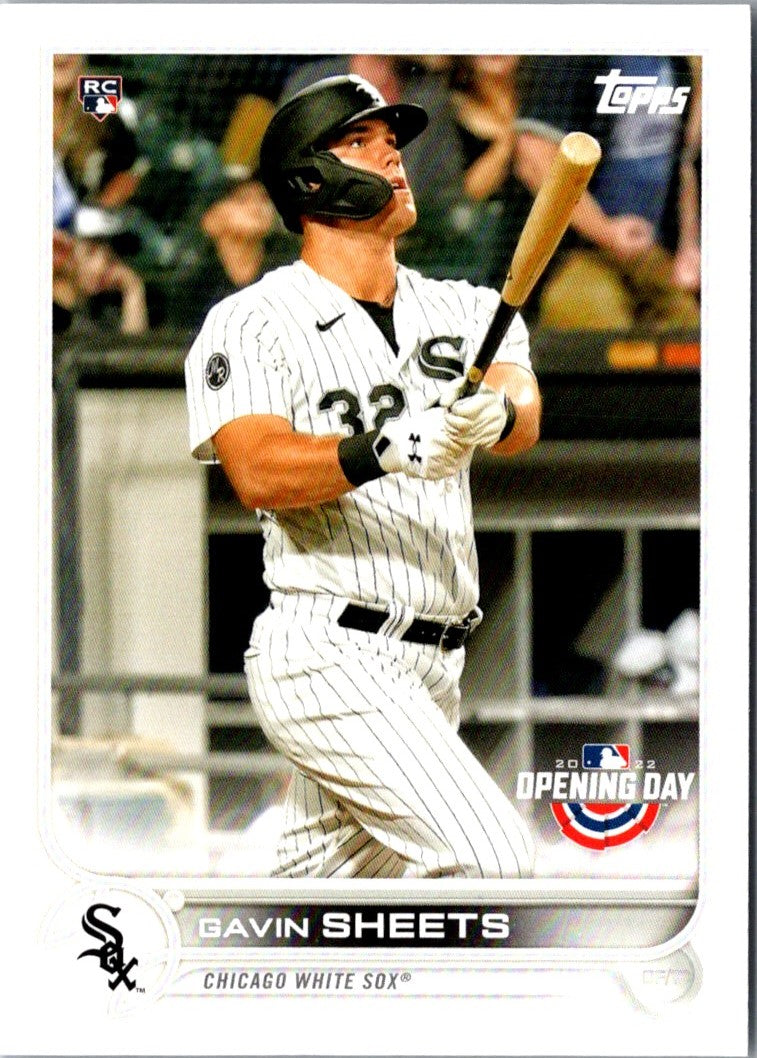 2022 Topps Opening Day Gavin Sheets