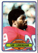 1980 Topps Sam Cunningham