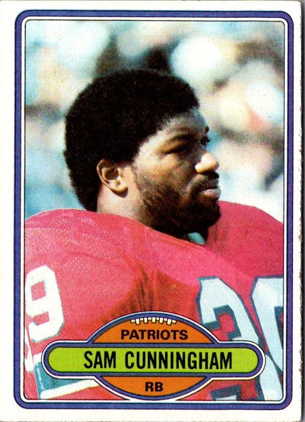 1980 Topps Sam Cunningham #119