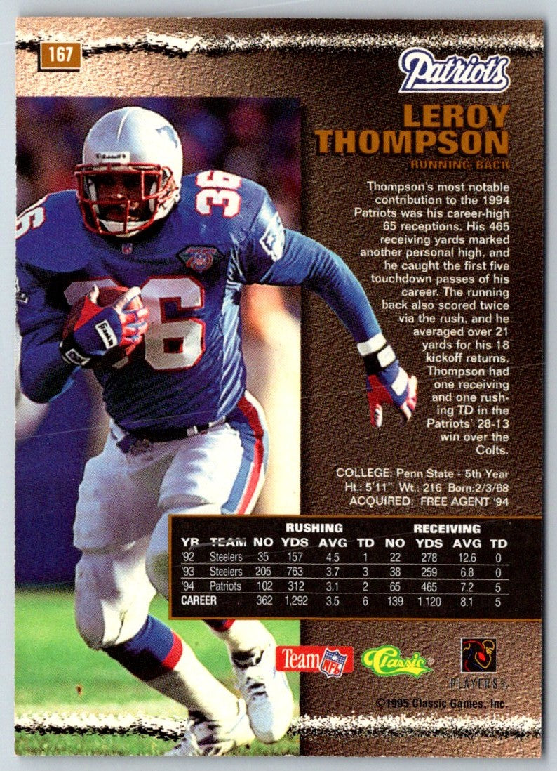 1995 Pro Line Leroy Thompson