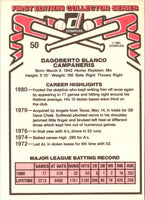1981 Donruss Bert Campaneris #50