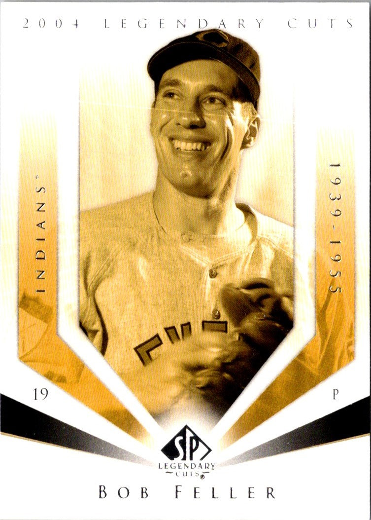 2004 SP Legendary Cuts Bob Feller