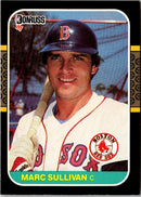1987 Donruss Marc Sullivan