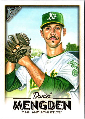 2018 Topps Gallery Daniel Mengden #49