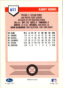 1991 Line Drive AAA Randy Hennis