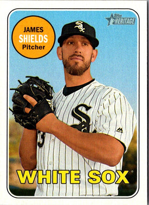 2018 Topps Heritage James Shields #308