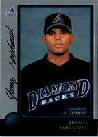 1998 Bowman Chrome Refractors Jhensy Sandoval #197