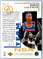 1998 Upper Deck Derrick Coleman #21