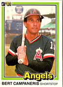 1981 Donruss Bert Campaneris