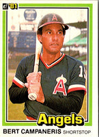 1981 Donruss Bert Campaneris #50