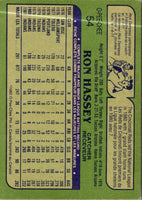 1982 O-Pee-Chee Ron Hassey #54