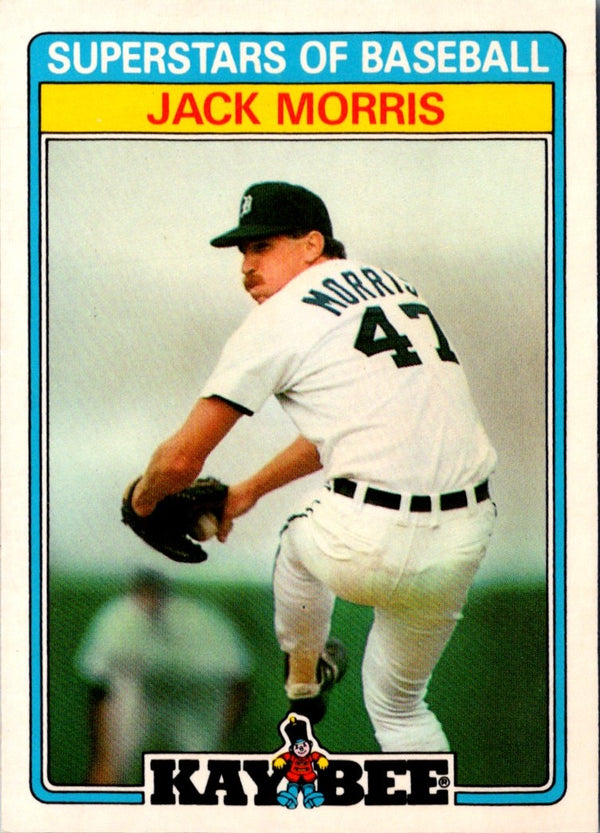 1987 Stuart Bakery Super Stars Jack Morris #19