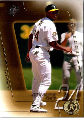 2001 SPx Jermaine Dye #152