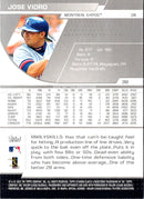 2003 Stadium Club Jose Vidro