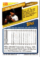 1993 Topps Mike Boddicker #239