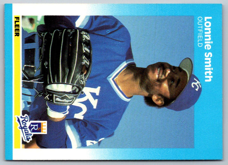 1986 Fleer Lonnie Smith