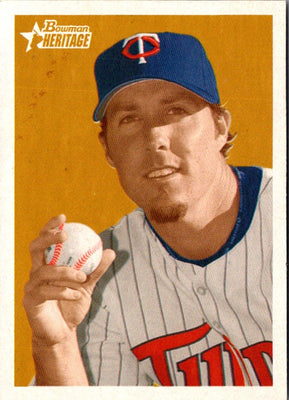 2006 Bowman Heritage Joe Nathan #138