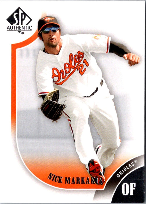 2008 SP Authentic Nick Markakis #70