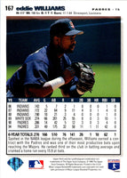 1995 Collector's Choice SE Silver Signature Eddie Williams #167