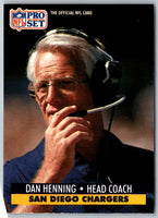 1991 Pro Set Dan Henning #288