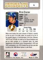 2006 In The Game Heroes and Prospects Peter Stastny #4
