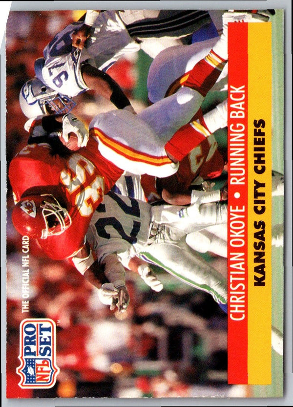 1992 Pro Set Kansas City Chiefs #686