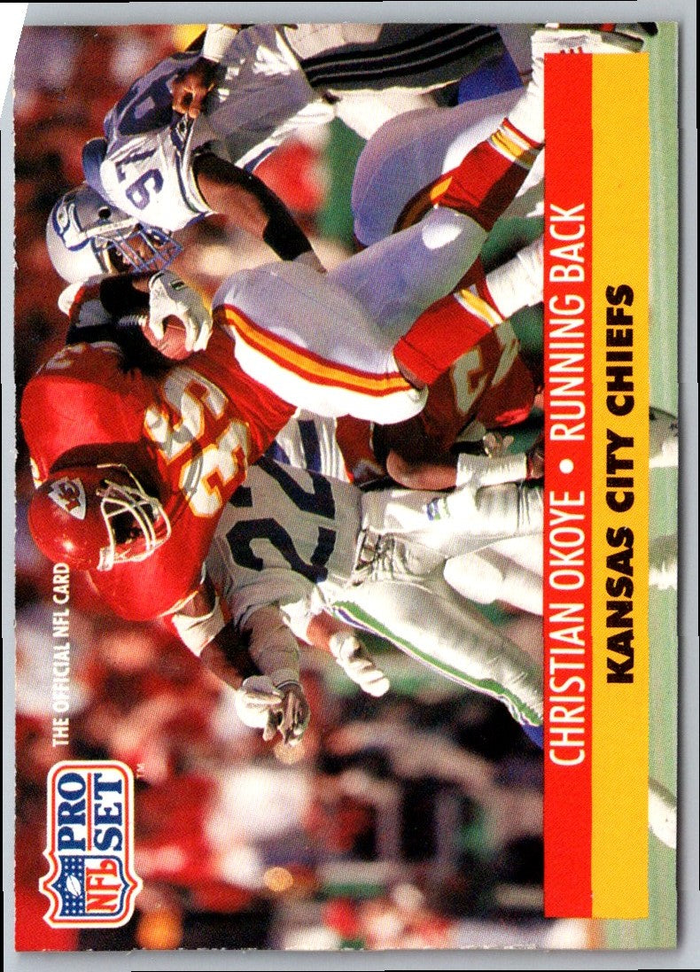 1992 Pro Set Kansas City Chiefs