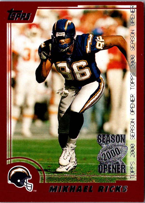 2000 Topps Season Opener Mikhael Ricks #56