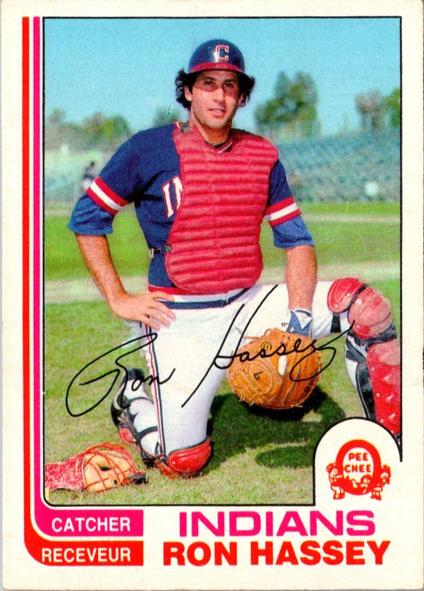 1982 O-Pee-Chee Ron Hassey #54