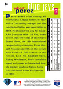 1995 Collector's Choice SE Robert Perez