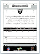 2005 Score Fabian Washington