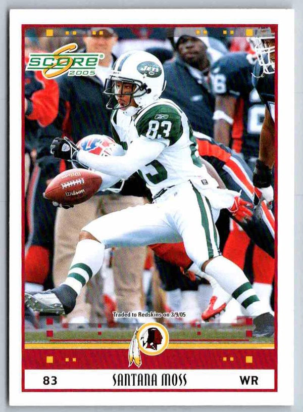 1995 Score Santana Moss #199