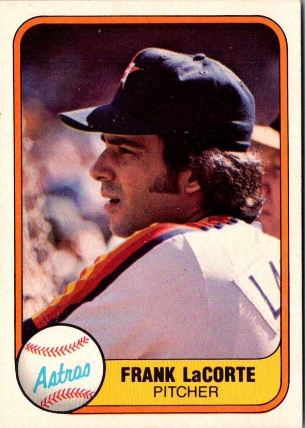 1981 Fleer Frank LaCorte #55