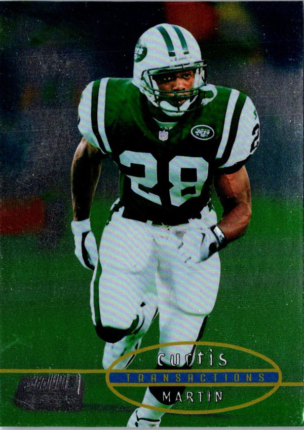 1998 Stadium Club Curtis Martin #158