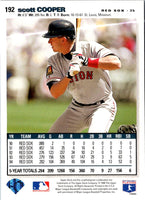 1995 Collector's Choice SE Silver Signature Scott Cooper #192