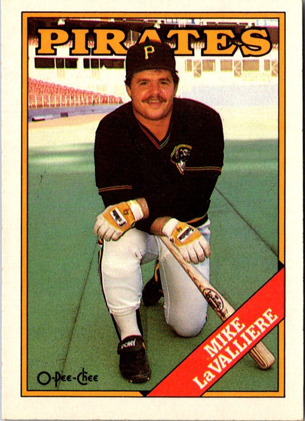 1988 O-Pee-Chee Mike LaValliere #57