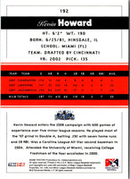 2008 TriStar PROjections Kevin Howard #192